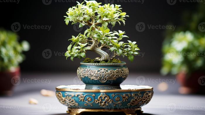 Japanese plant pot smooth